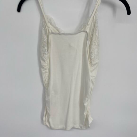 SHEIN Tank Top Bundle 90S Y2K Lace Bodice Ruched Sides Satin Bow Layering Size 2 - Picture 7 of 14